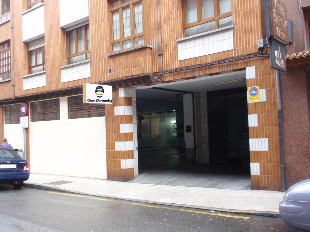 Apartamentos Cean Bermudez Gijón Dış mekan fotoğraf