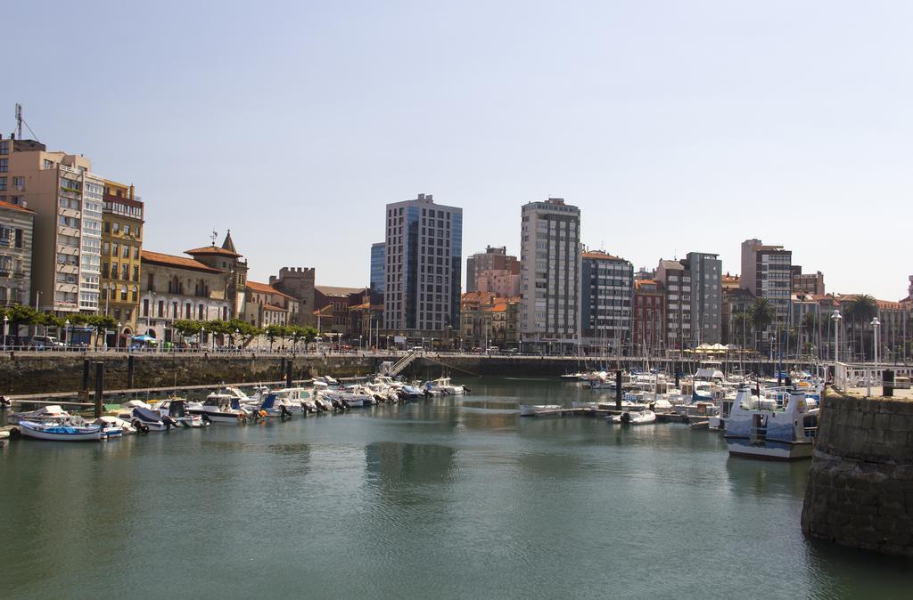 Apartamentos Cean Bermudez Gijón Dış mekan fotoğraf