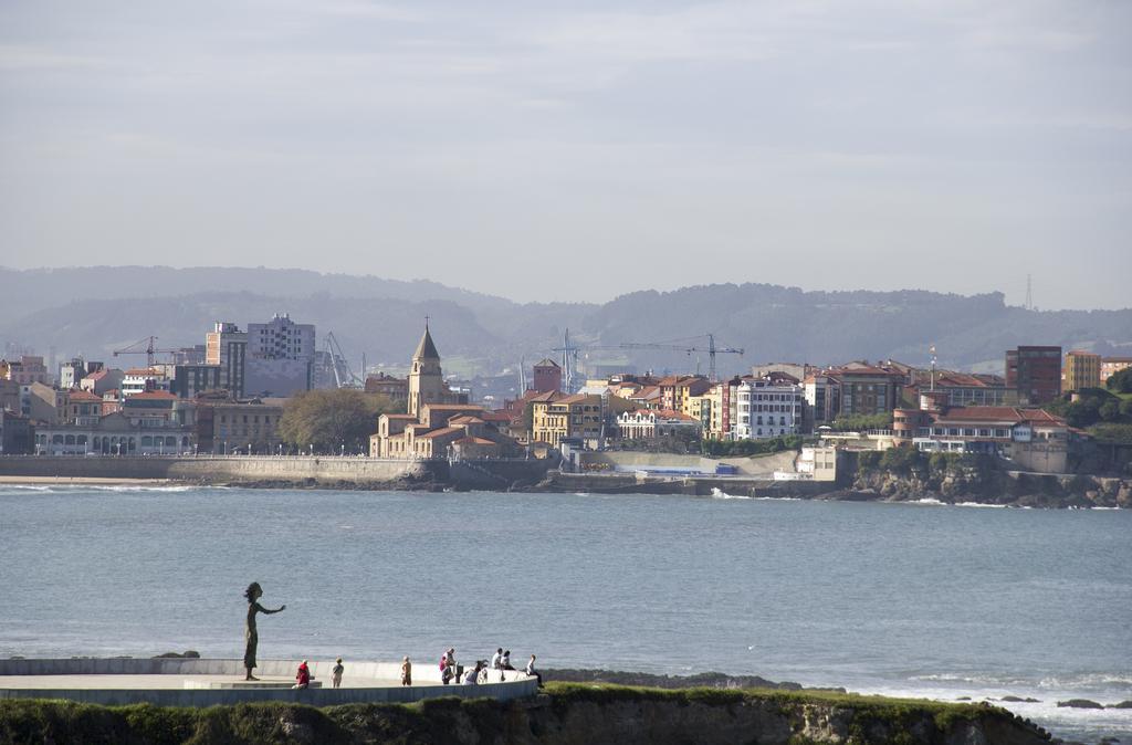 Apartamentos Cean Bermudez Gijón Dış mekan fotoğraf