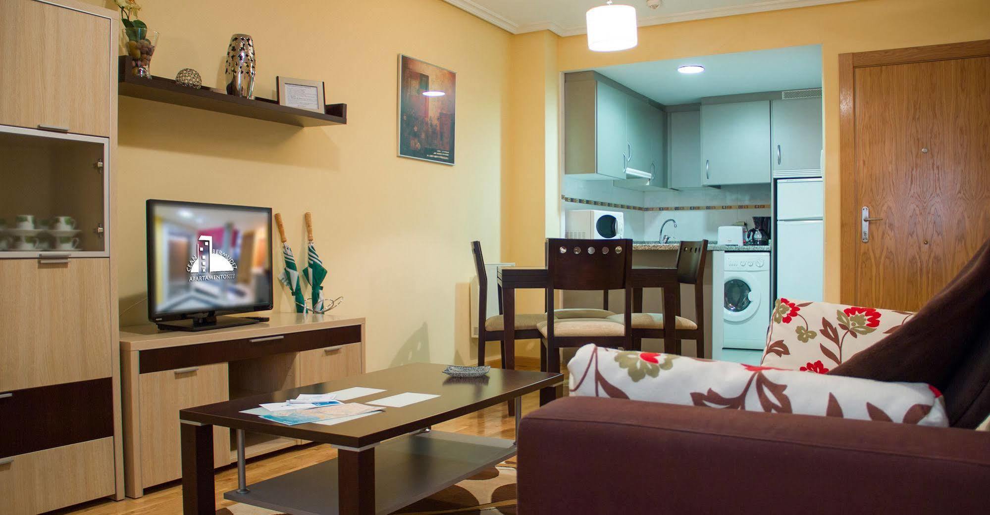 Apartamentos Cean Bermudez Gijón Dış mekan fotoğraf